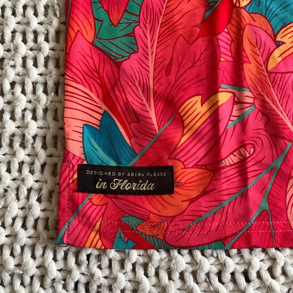 Arepa Please Mural Golf Polo - Picture 2 of 5